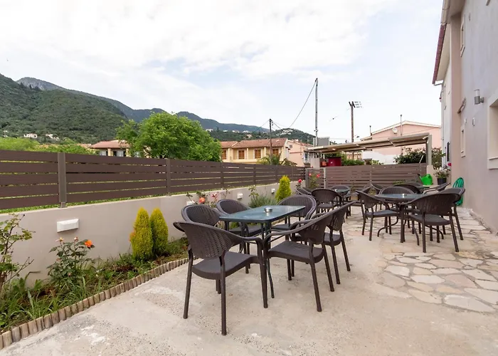 公寓 Evelina Luxury With Swimming Pool In Corfu 阿普索斯